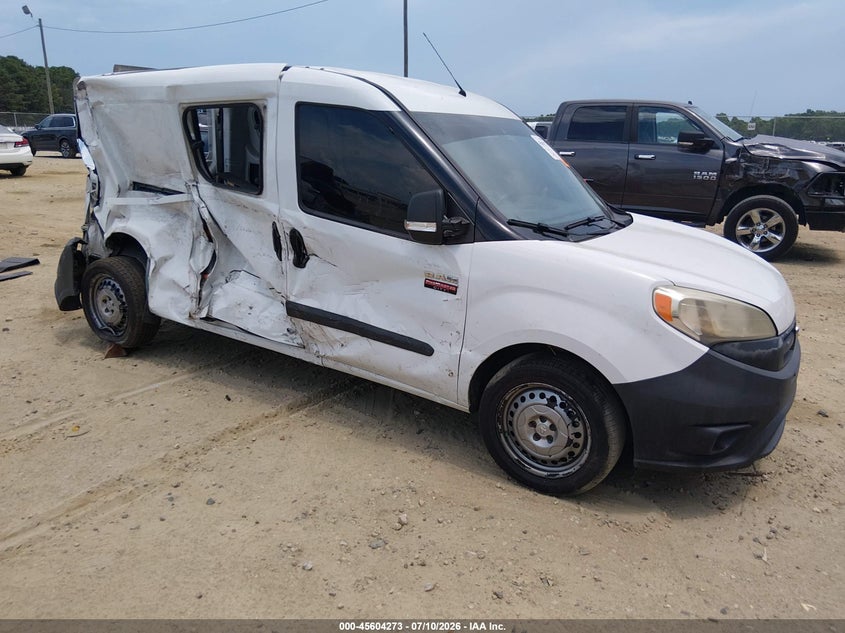 2017 Ram Promaster city VIN ZFBERFAB2H6F48014 IAAI salvage auction — LEFT & RIGHT, Salvage Title, sold $1,500 on 2026-08-06 (photo 1)