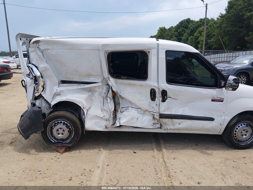 2017 Ram Promaster city VIN ZFBERFAB2H6F48014 IAAI salvage auction — LEFT & RIGHT, Salvage Title, sold $1,500 on 2026-08-06 (photo 6)