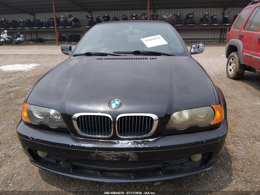 2001 BMW 3 series VIN WBABS33421JY51518 IAAI salvage auction — NORMAL WEAR, Original (Ohio), sold $350 on 2026-08-05 (photo 6)