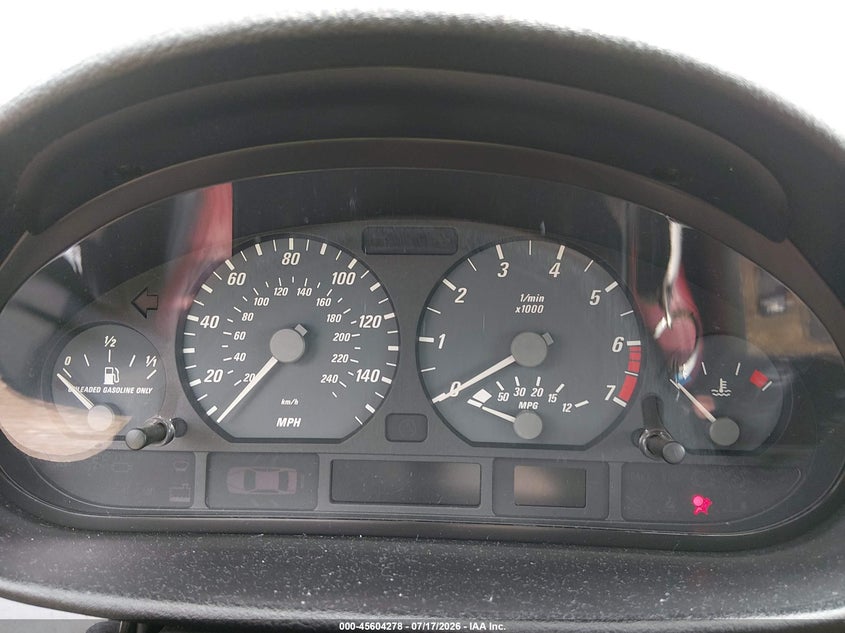 2001 BMW 3 series VIN WBABS33421JY51518 IAAI salvage auction — NORMAL WEAR, Original (Ohio), sold $350 on 2026-08-05 (photo 7)