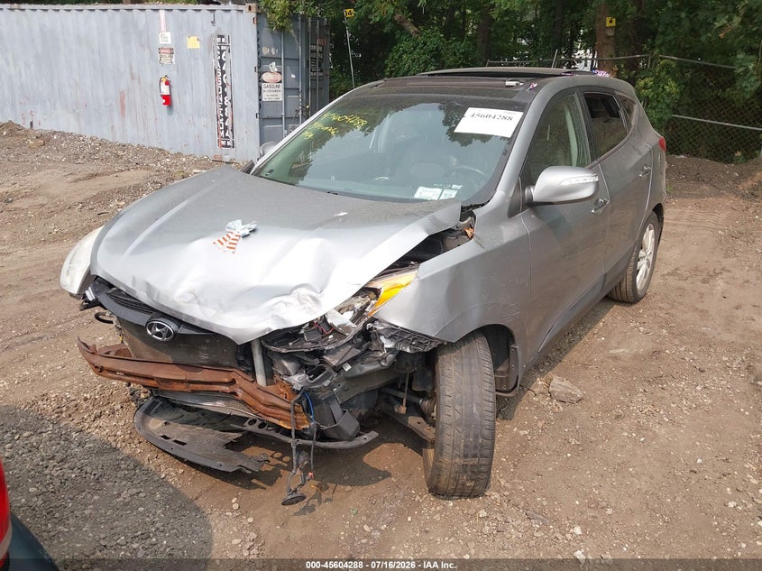 2013 Hyundai Tucson VIN KM8JU3AC9DU694622 IAAI salvage auction — FRONT END, Salvage Title, sold $400 on 2026-07-28 (photo 6)
