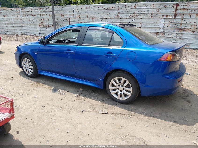 2015 Mitsubishi Lancer VIN JA32U2FU1FU019045 IAAI salvage auction — WATER/FLOOD, Salvage Title, sold $350 on 2026-07-26 (photo 3)