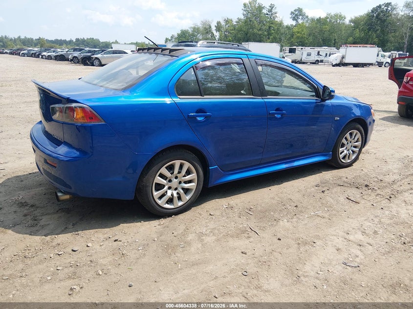 2015 Mitsubishi Lancer VIN JA32U2FU1FU019045 IAAI salvage auction — WATER/FLOOD, Salvage Title, sold $350 on 2026-07-26 (photo 4)
