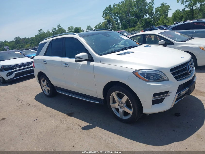 2015 Mercedes-benz M-klasse VIN 4JGDA5HB4FA471200 — IAAI salvage auction photo