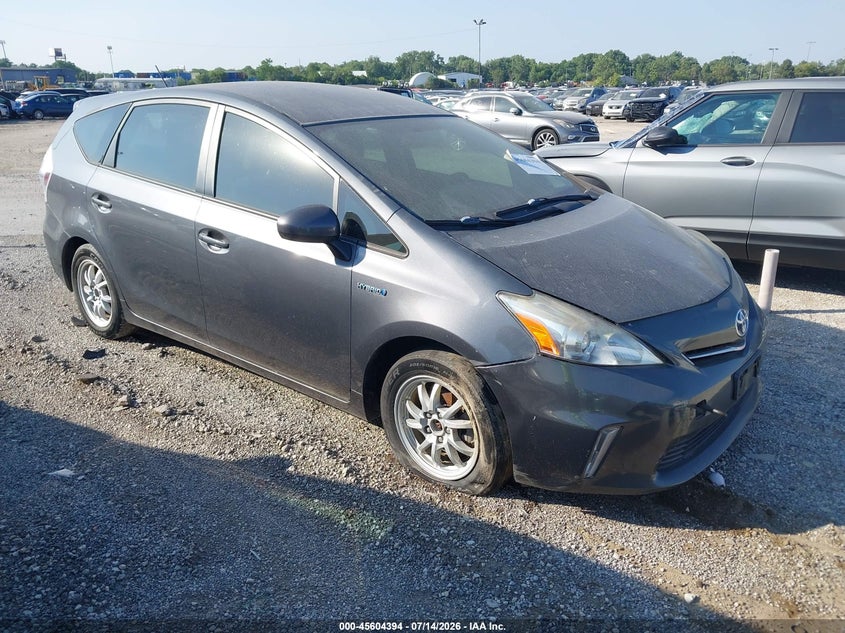 2014 Toyota Prius v VIN JTDZN3EU7E3342329 IAAI salvage auction — NORMAL WEAR, Clear (Illinois), sold $525 on 2026-07-28 (photo 1)