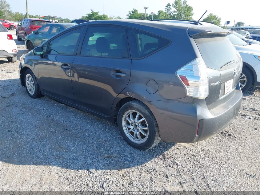 2014 Toyota Prius v VIN JTDZN3EU7E3342329 IAAI salvage auction — NORMAL WEAR, Clear (Illinois), sold $525 on 2026-07-28 (photo 3)