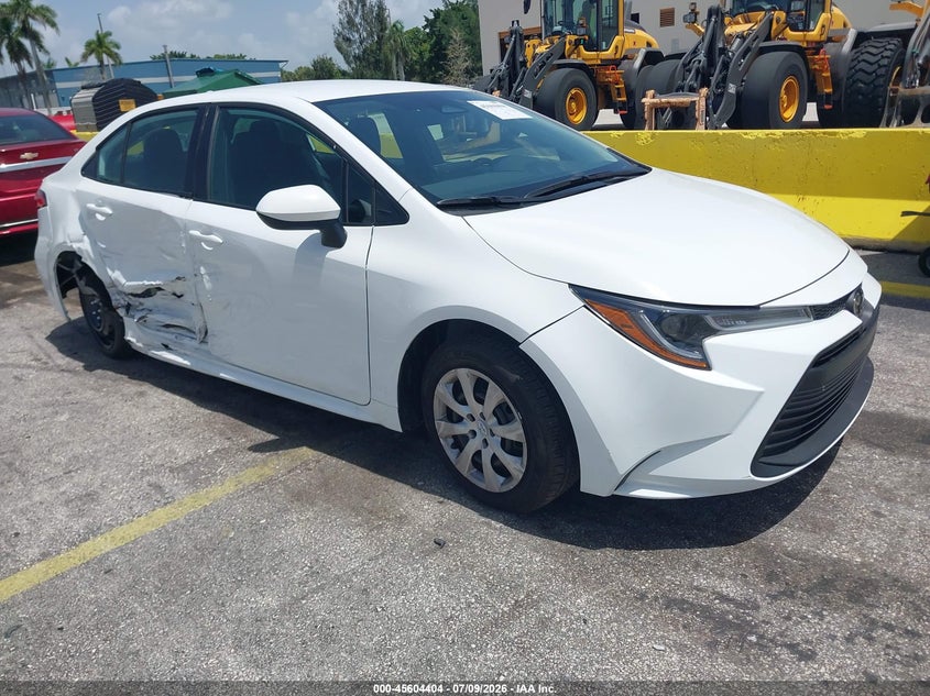 2026 Toyota Corolla VIN 5YFB4MDEXTP408767 IAAI salvage auction — SIDE, Salvage Title, sold $7,950 on 2026-07-30 (photo 1)