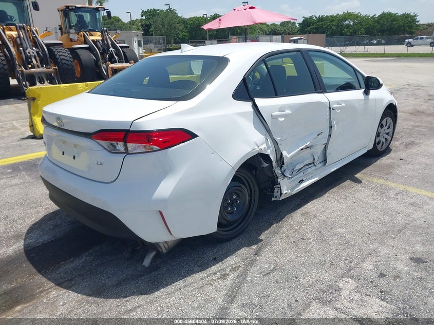 2026 Toyota Corolla VIN 5YFB4MDEXTP408767 IAAI salvage auction — SIDE, Salvage Title, sold $7,950 on 2026-07-30 (photo 4)