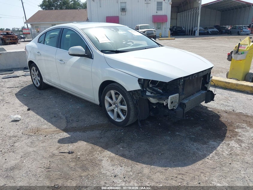 2016 Volvo S60 VIN YV126MFKXG2411664 IAAI salvage auction — FRONT END, Rebuildable (Florida), sold $2,850 on 2026-08-11 (photo 1)