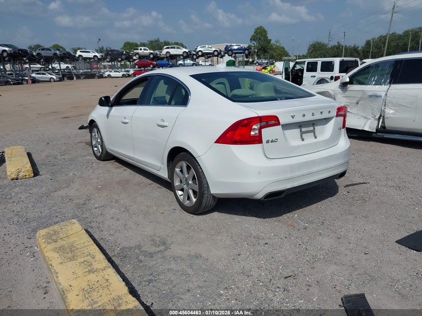 2016 Volvo S60 VIN YV126MFKXG2411664 IAAI salvage auction — FRONT END, Rebuildable (Florida), sold $2,850 on 2026-08-11 (photo 3)