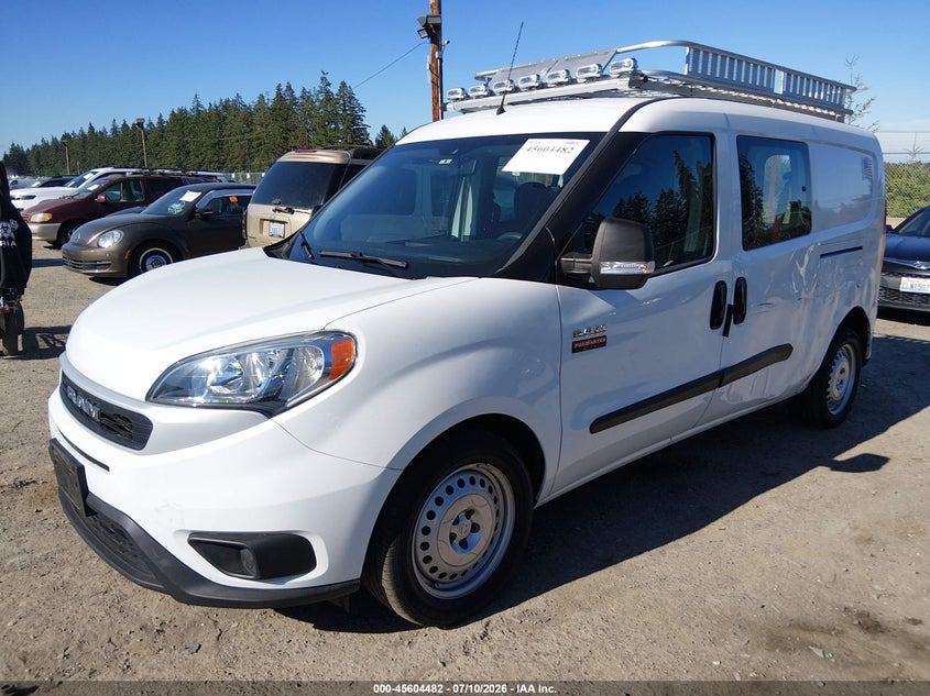 2022 Ram Promaster city VIN ZFBHRFAB8N6W50505 IAAI salvage auction — SIDE, Rebuilt (Washington), sold $7,700 on 2026-07-29 (photo 2)