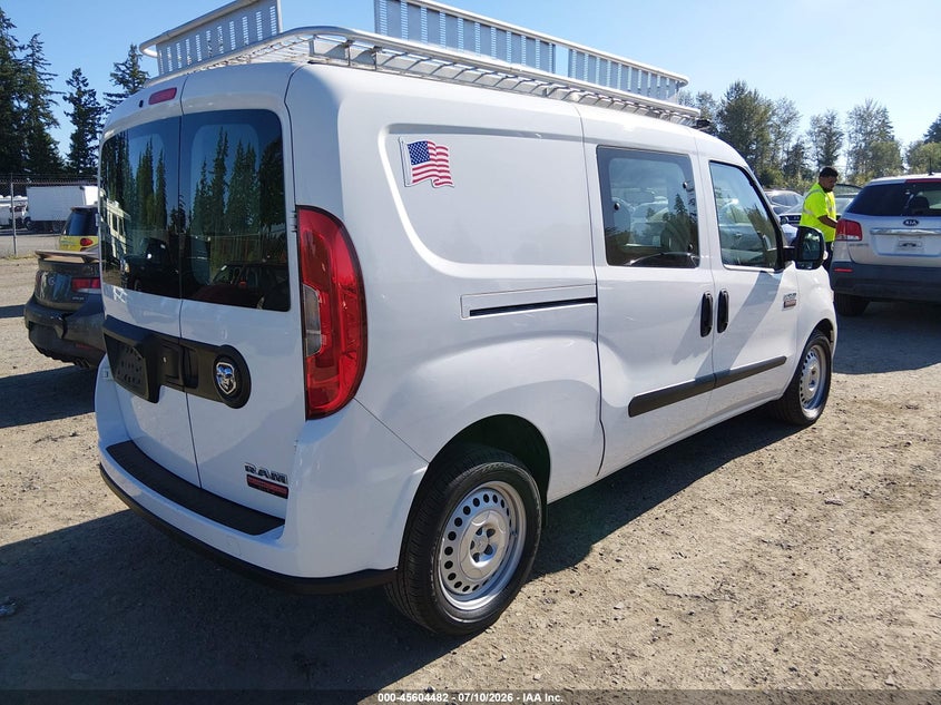 2022 Ram Promaster city VIN ZFBHRFAB8N6W50505 IAAI salvage auction — SIDE, Rebuilt (Washington), sold $7,700 on 2026-07-29 (photo 4)