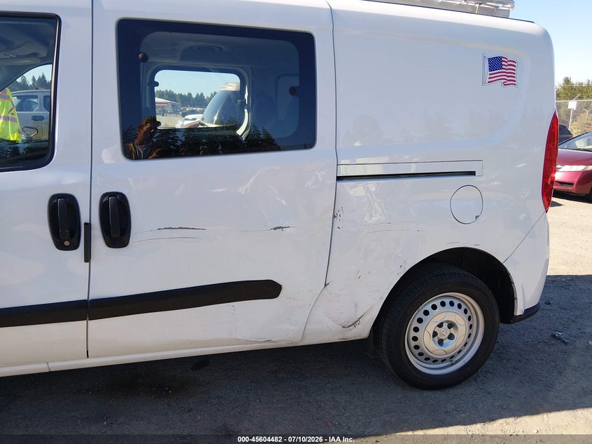 2022 Ram Promaster city VIN ZFBHRFAB8N6W50505 IAAI salvage auction — SIDE, Rebuilt (Washington), sold $7,700 on 2026-07-29 (photo 6)