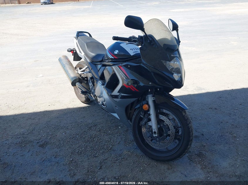 2008 Suzuki Gsx650 f VIN JS1GP74A482103180 IAAI salvage auction — NORMAL WEAR, Clear - Dealer Only (California), sold $1,350 on 2026-07-22 (photo 1)