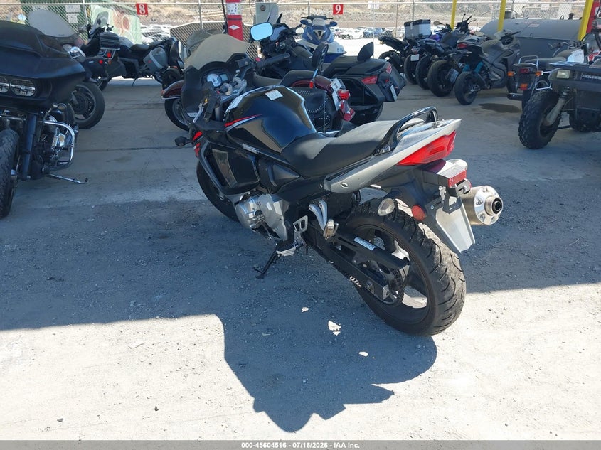 2008 Suzuki Gsx650 f VIN JS1GP74A482103180 IAAI salvage auction — NORMAL WEAR, Clear - Dealer Only (California), sold $1,350 on 2026-07-22 (photo 3)