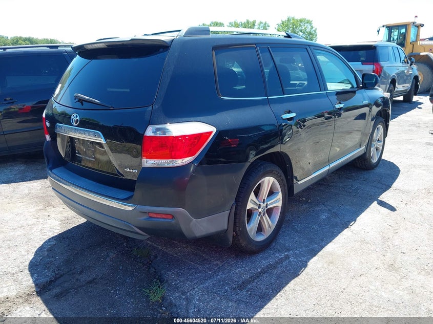 2011 Toyota Highlander VIN 5TDDK3EH2BS079604 IAAI salvage auction — NORMAL WEAR, Clear (Kansas), sold $5,275 on 2026-07-29 (photo 4)