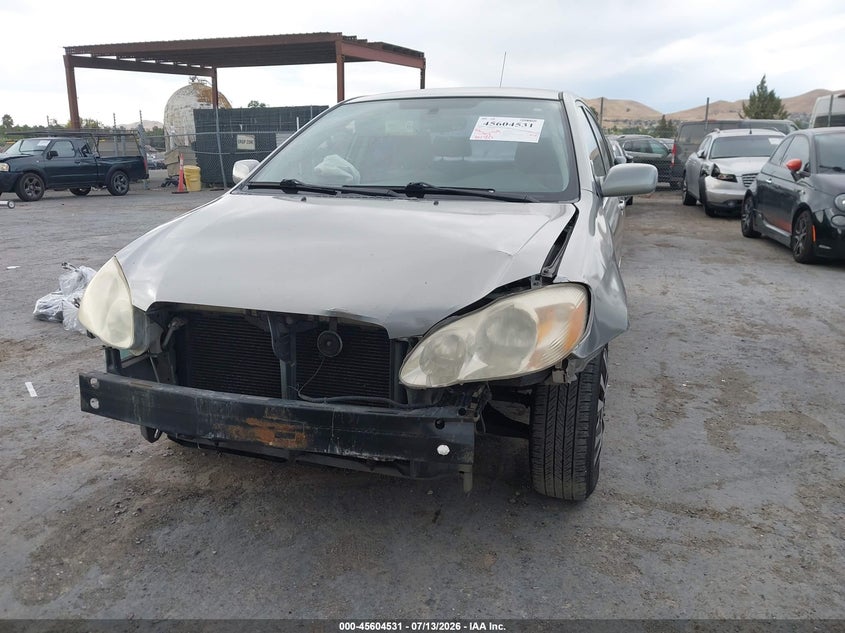 2003 Toyota Corolla VIN JTDBR32E932016067 IAAI salvage auction — FRONT END, Salvage (California), sold $500 on 2026-07-30 (photo 6)
