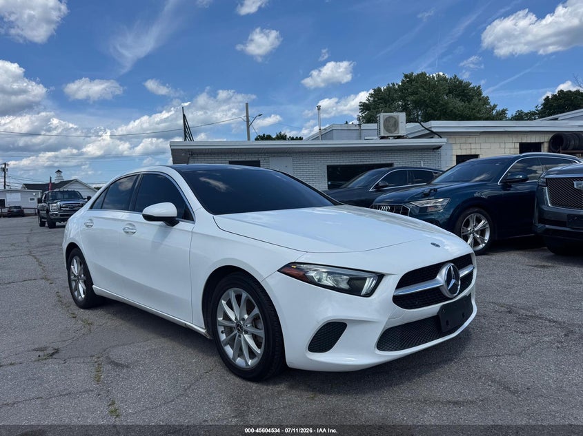 2021 Mercedes-benz A-klasse VIN W1K3G4FB9MJ267992 IAAI salvage auction — UNKNOWN, Salvage Title, sold $5,325 on 2026-07-29 (photo 1)