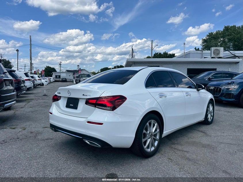 2021 Mercedes-benz A-klasse VIN W1K3G4FB9MJ267992 IAAI salvage auction — UNKNOWN, Salvage Title, sold $5,325 on 2026-07-29 (photo 4)