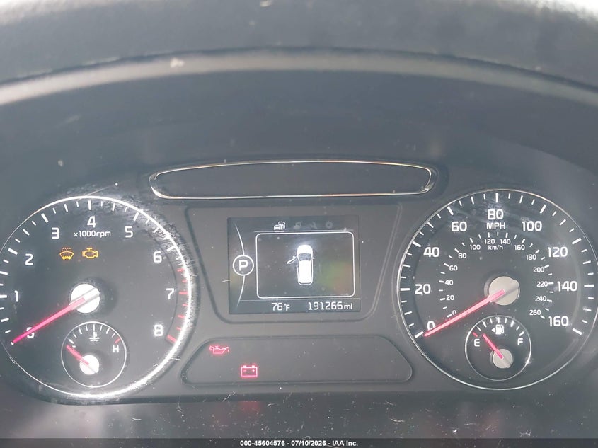 2016 Kia Sorento VIN 5XYPG4A3XGG024384 IAAI salvage auction — FRONT END, Clear (Indiana), sold $1,700 on 2026-07-31 (photo 7)