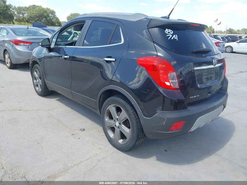 2014 Buick Encore VIN KL4CJCSB4EB642379 IAAI salvage auction — NORMAL WEAR, Original (Texas), sold $500 on 2026-07-28 (photo 3)