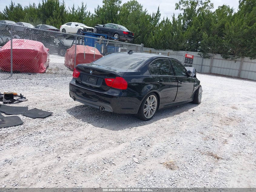 2011 BMW 3 series VIN WBAPN7C57BA781707 IAAI salvage auction — FRONT END, Rebuildable (Florida), sold $1,050 on 2026-07-29 (photo 4)