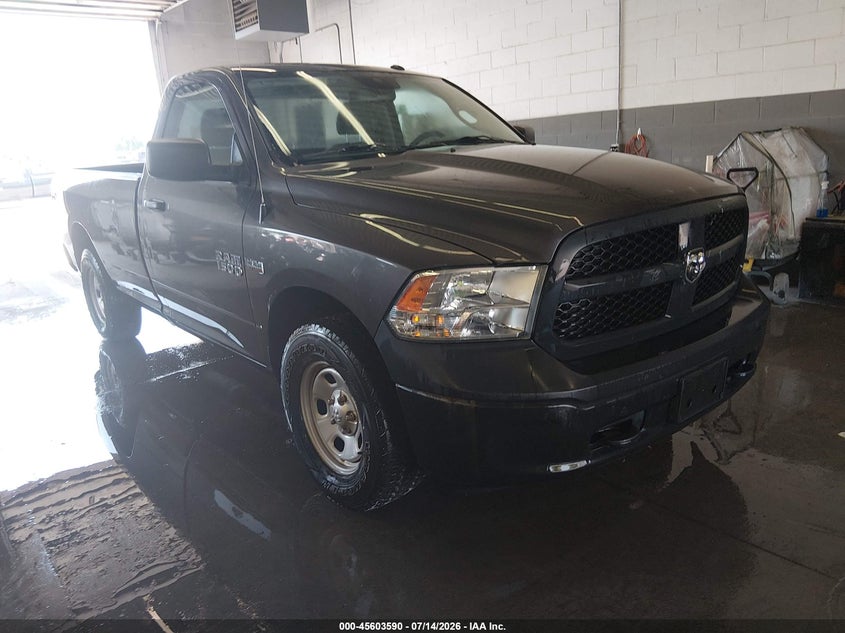 2016 Ram 1500 VIN 3C6JR7DT2GG320490 IAAI salvage auction — REAR END, Sf97 (New York), sold $1,050 on 2026-08-20 (photo 1)