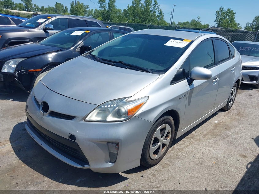 2012 Toyota Prius VIN JTDKN3DU8C0333964 IAAI salvage auction — NORMAL WEAR, Original (Ohio), sold $1,100 on 2026-07-28 (photo 2)