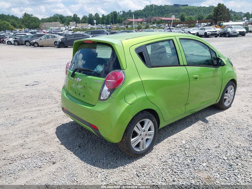 2014 Chevrolet Spark VIN KL8CB6S94EC568157 IAAI salvage auction — NORMAL WEAR, Clear (North Carolina), sold $725 on 2026-07-24 (photo 4)