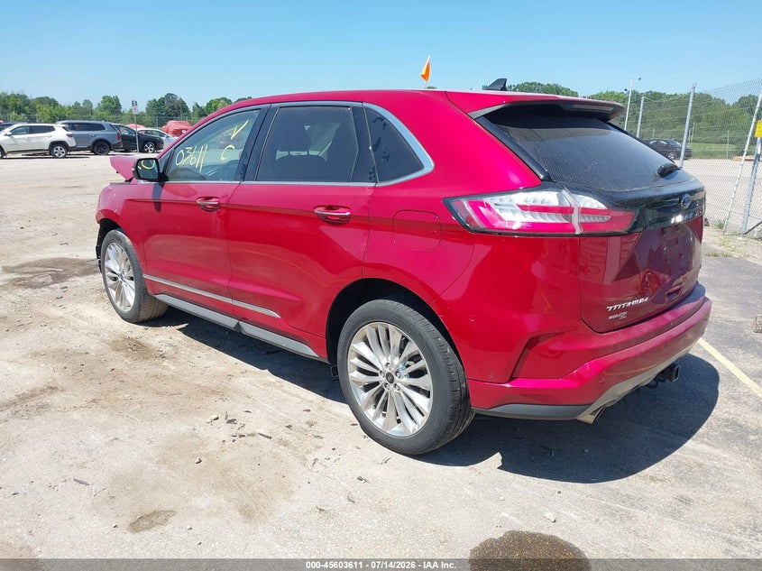2024 Ford Edge VIN 2FMPK4K96RBA04007 IAAI salvage auction — FRONT END, Clear Claim Paid (Wisconsin), sold $8,600 on 2026-07-23 (photo 3)
