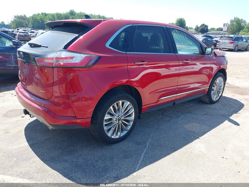 2024 Ford Edge VIN 2FMPK4K96RBA04007 IAAI salvage auction — FRONT END, Clear Claim Paid (Wisconsin), sold $8,600 on 2026-07-23 (photo 4)