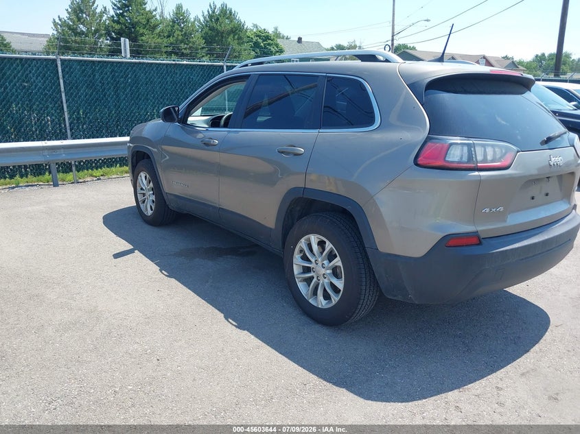 2019 Jeep Cherokee VIN 1C4PJMCB9KD449477 IAAI salvage auction — NORMAL WEAR, Sf97 (New York), sold $9,000 on 2026-07-31 (photo 3)