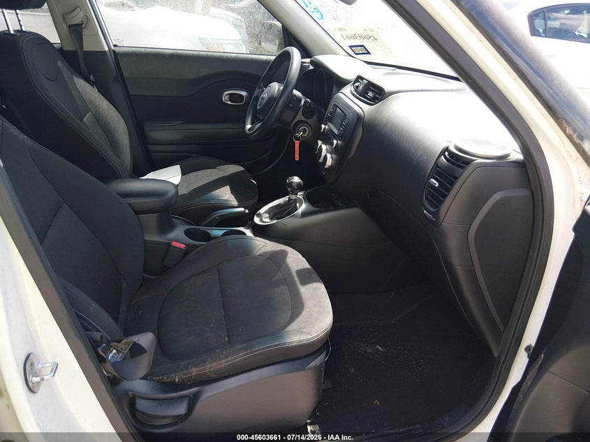 2016 Kia Soul VIN KNDJN2A25G7325018 IAAI salvage auction — NORMAL WEAR, Original (Texas), sold $25 on 2026-07-29 (photo 5)