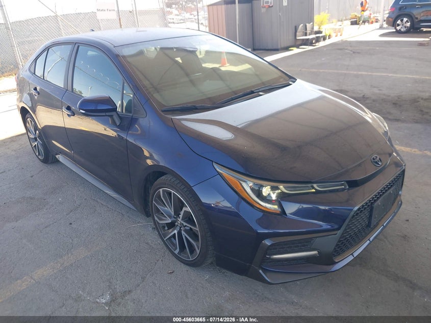 2022 Toyota Corolla VIN 5YFS4MCEXNP114578 IAAI salvage auction — REAR END, Salvage (California), sold $5,800 on 2026-07-29 (photo 1)