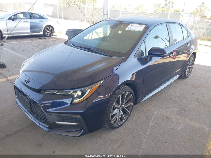 2022 Toyota Corolla VIN 5YFS4MCEXNP114578 IAAI salvage auction — REAR END, Salvage (California), sold $5,800 on 2026-07-29 (photo 2)