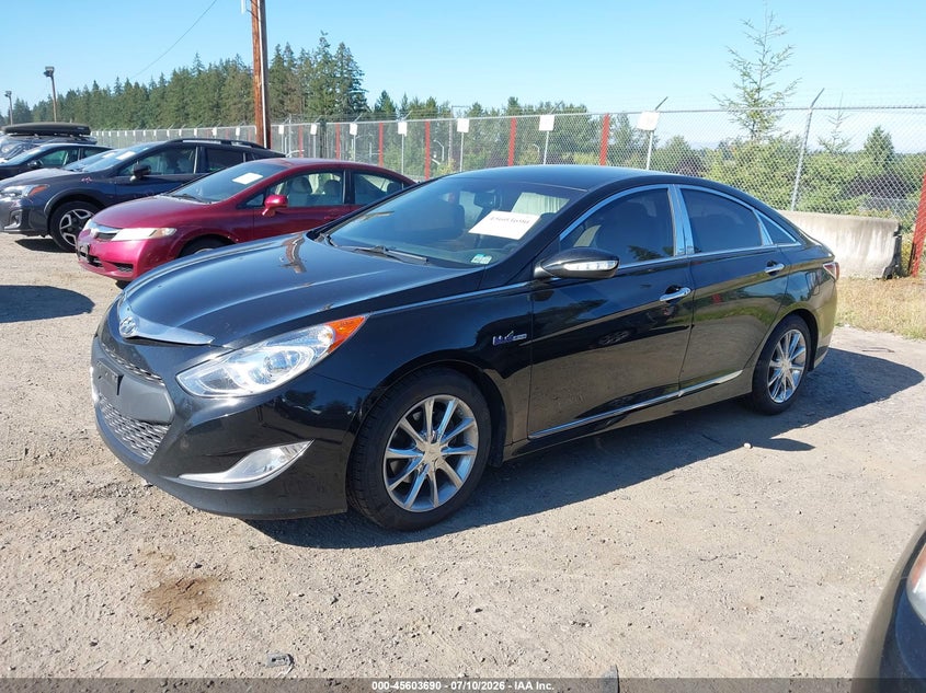 2012 Hyundai Sonata VIN KMHEC4A45CA020647 IAAI salvage auction — NORMAL WEAR, Affidavit In Lieu Of Title - Non-Public (Washington), sold $25 on 2026-07-22 (photo 2)