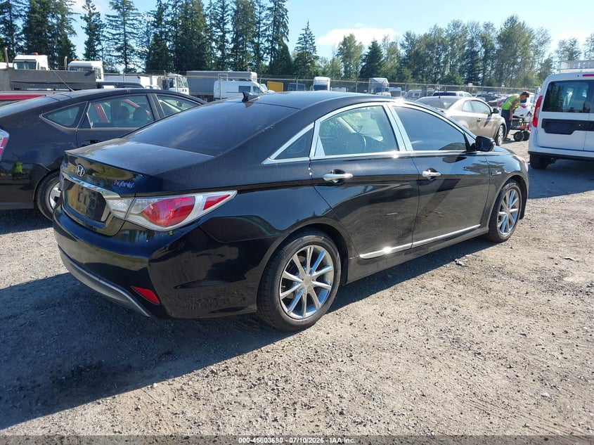 2012 Hyundai Sonata VIN KMHEC4A45CA020647 IAAI salvage auction — NORMAL WEAR, Affidavit In Lieu Of Title - Non-Public (Washington), sold $25 on 2026-07-22 (photo 4)