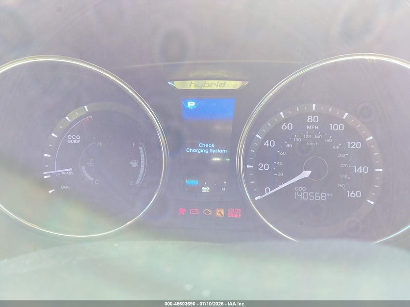 2012 Hyundai Sonata VIN KMHEC4A45CA020647 IAAI salvage auction — NORMAL WEAR, Affidavit In Lieu Of Title - Non-Public (Washington), sold $25 on 2026-07-22 (photo 7)