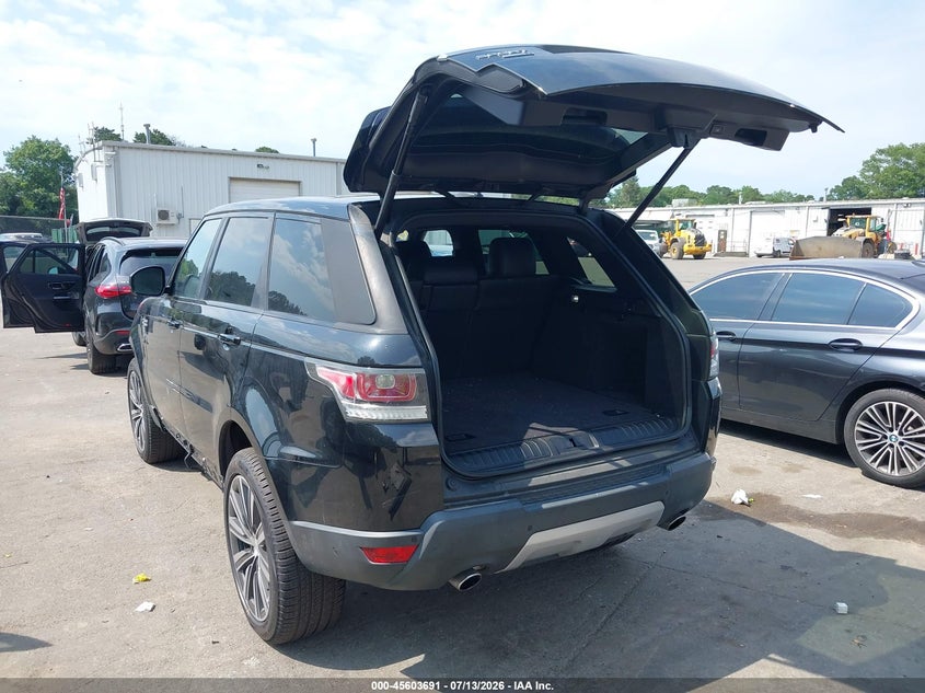 2016 Land rover Range rover sport VIN SALWR2PF7GA593505 IAAI salvage auction — LEFT SIDE, Mv-907A (New York), sold $1,500 on 2026-07-28 (photo 3)