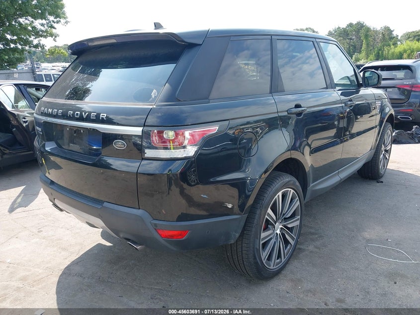 2016 Land rover Range rover sport VIN SALWR2PF7GA593505 IAAI salvage auction — LEFT SIDE, Mv-907A (New York), sold $1,500 on 2026-07-28 (photo 4)