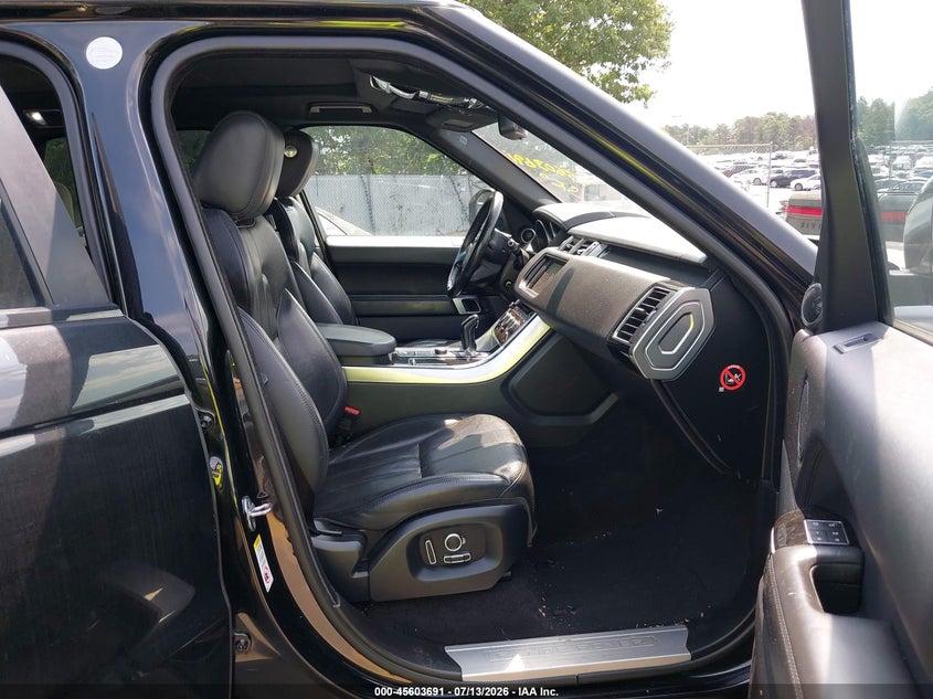 2016 Land rover Range rover sport VIN SALWR2PF7GA593505 IAAI salvage auction — LEFT SIDE, Mv-907A (New York), sold $1,500 on 2026-07-28 (photo 5)
