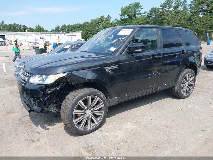 2016 Land rover Range rover sport VIN SALWR2PF7GA593505 IAAI salvage auction — LEFT SIDE, Mv-907A (New York), sold $1,500 on 2026-07-28 (photo 6)