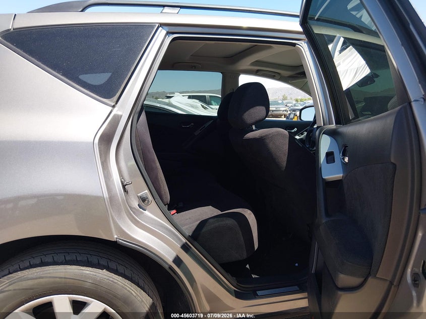 2012 Nissan Murano VIN JN8AZ1MU9CW113464 IAAI salvage auction — NORMAL WEAR, Clear-Dealer Only (Texas), sold $350 on 2026-07-28 (photo 8)