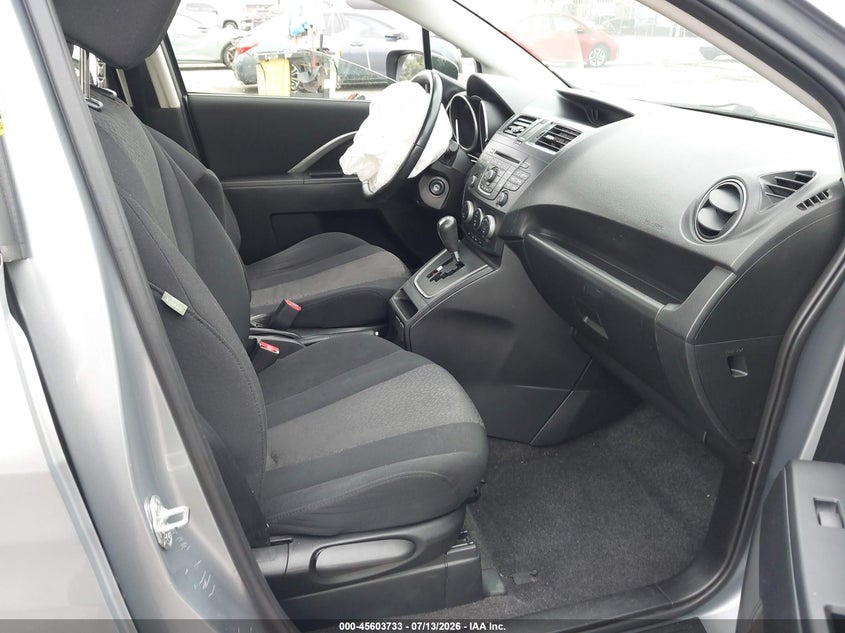 2012 Mazda 5 VIN JM1CW2CL6C0135209 IAAI salvage auction — FRONT END, Salvage (California), sold $25 on 2026-07-21 (photo 5)