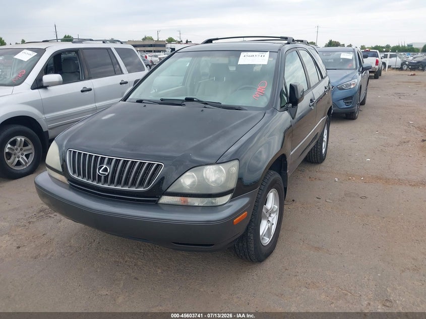 2000 Lexus Rx VIN JT6GF10U8Y0057233 IAAI salvage auction — NORMAL WEAR, Clear, sold $25 on 2026-07-22 (photo 2)