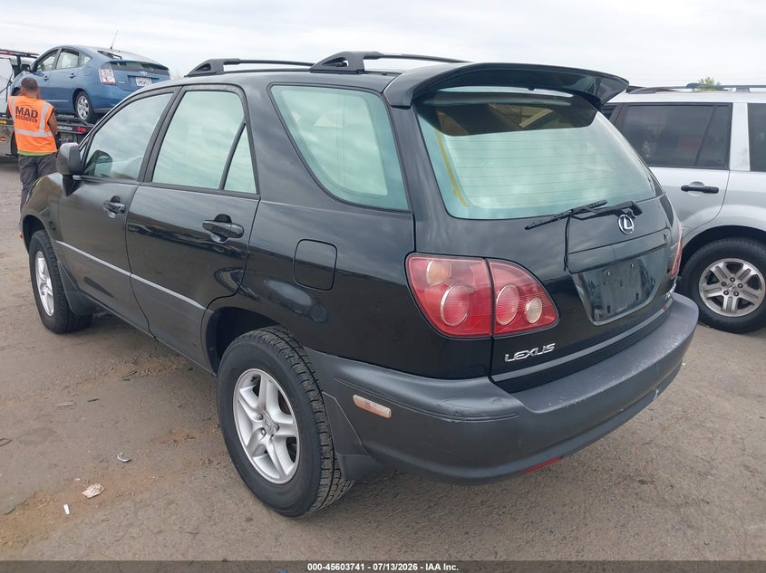 2000 Lexus Rx VIN JT6GF10U8Y0057233 IAAI salvage auction — NORMAL WEAR, Clear, sold $25 on 2026-07-22 (photo 3)