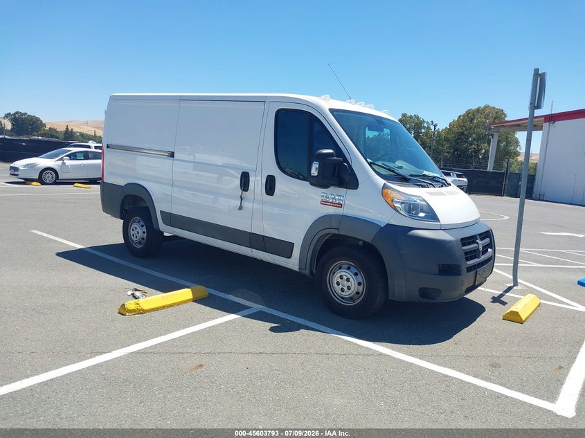 2018 Ram Promaster 1500 VIN 3C6TRVAGXJE146613 IAAI salvage auction — NORMAL WEAR, SF97 (California), sold $10,200 on 2026-07-30 (photo 1)