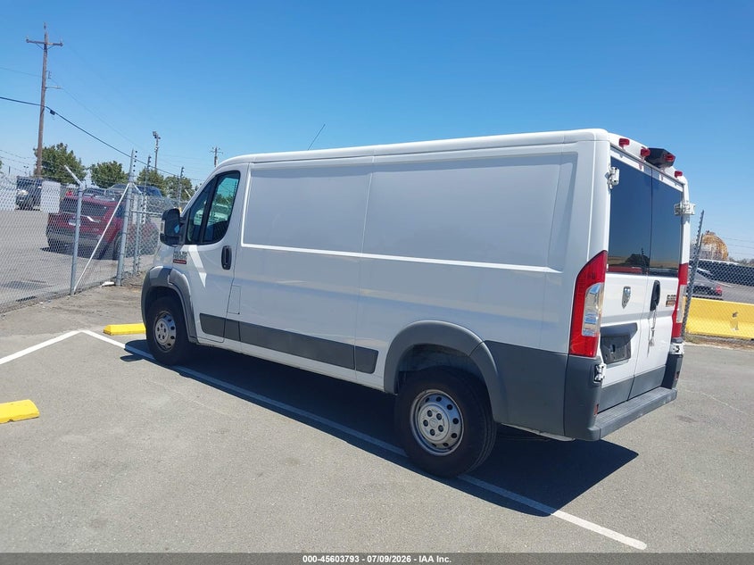 2018 Ram Promaster 1500 VIN 3C6TRVAGXJE146613 IAAI salvage auction — NORMAL WEAR, SF97 (California), sold $10,200 on 2026-07-30 (photo 3)
