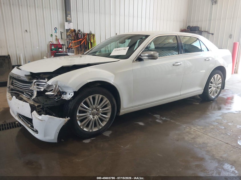 2014 Chrysler 300c VIN 2C3CCAKG9EH201083 IAAI salvage auction — FRONT END, Regular (South Dakota), sold $1,250 on 2026-08-23 (photo 2)