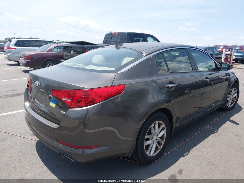 2013 Kia Optima VIN 5XXGM4A74DG198527 IAAI salvage auction — NORMAL WEAR, Clear (North Carolina), sold $800 on 2026-07-15 (photo 4)